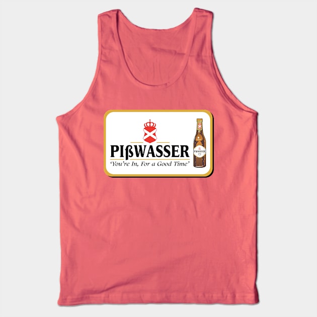 Pisswasser Beer Tank Top by MBK